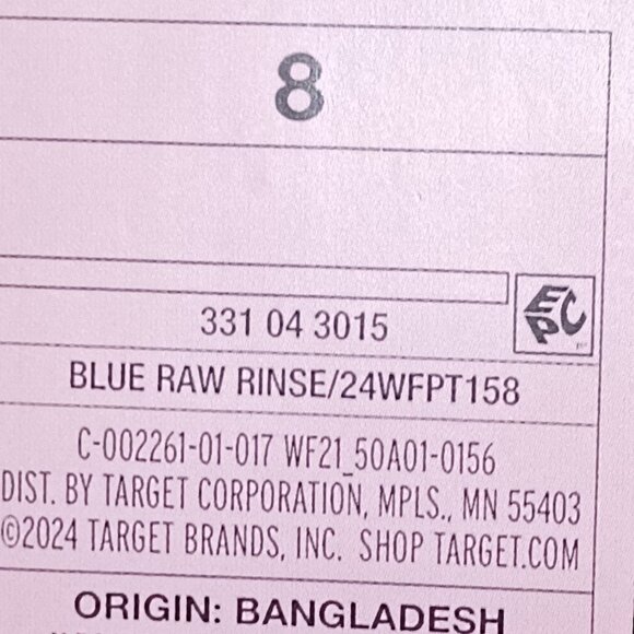 NEW Wild Fable™ Women's High-Rise Easy Rigid Straight Jeans Ultra Dark Wash - Picture 9 of 11